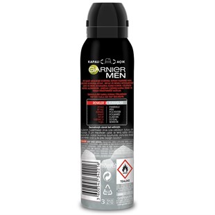 Garnier Men Lekesiz Koruma Aerosol 150ML