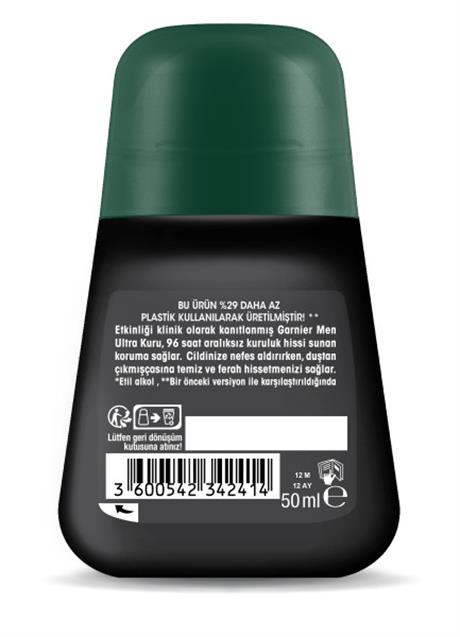 Garnier Men Ultra Kuru Roll On 50 ML