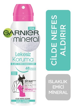 Garnier Mineral Lekesiz Koruma Ferah Koku Deodorant