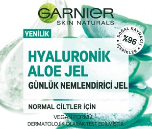 Garnier Yüz Nemlendirici Hyaluronik Aloe Jel 50ML