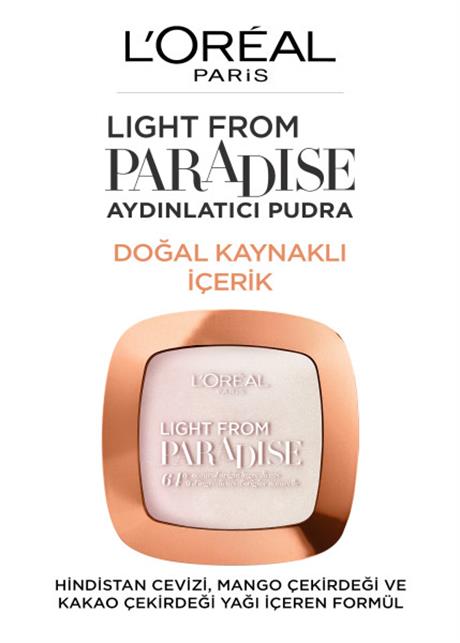 LOréal Paris Light From Paradise Icoconic Glow Aydınlatıcı Pudra