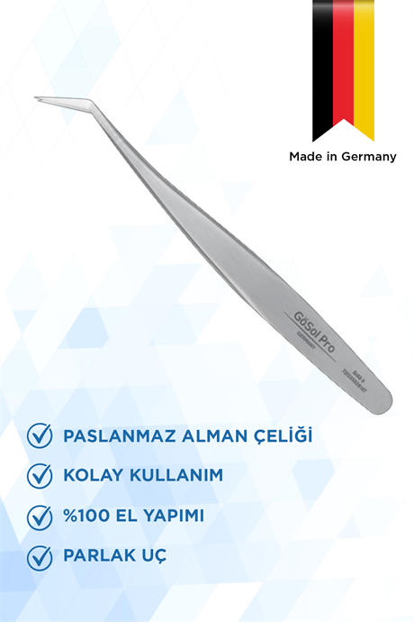 Gösol Kirpik Cımbızı (12.4 cm) - 156