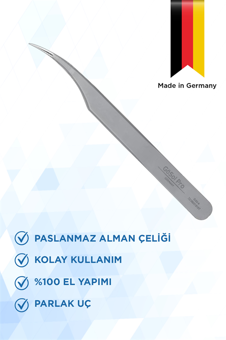 Gösol Kirpik Cımbızı (12.5 cm) - 158