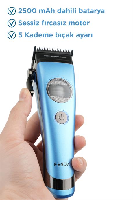 Fenda Saç Kesme Makinesi Mavi FNDSACKS0003BLUE