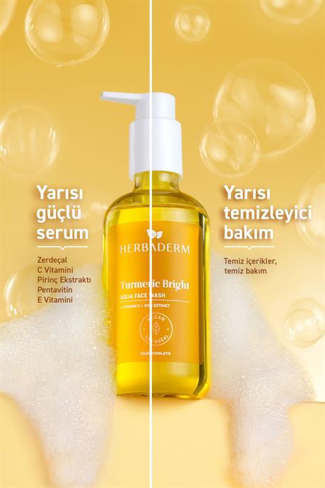 Herbaderm Herbaderm Aydınlatıcı, Leke Karşıtı Yüz Temizleme Jeli 250 ml