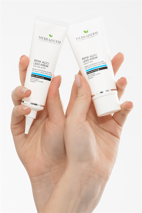 Herbaderm Renk Açıcı Leke Kremi Yüz İçin (30 SPF) 55 Ml