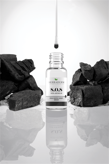 Herbaderm Sos Siyah Nokta Oluşumuna Karşı Cilt Bakım Serumu 20 Ml