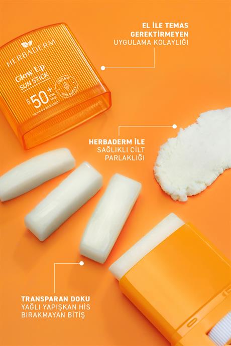 Herbaderm Stıck Güneş Koruyucu SPF 50+ Leke Karşıtı & Aydınlatıcı 19 gr