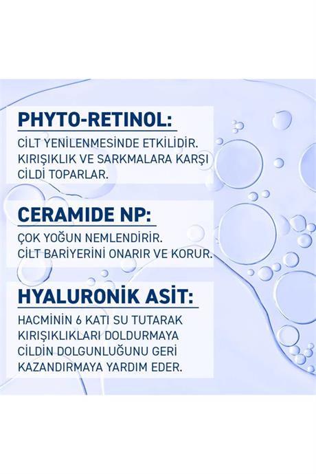 Herbaderm Süper Serum Sıkılaştırıcı, Kırışıklık Karşıtı, Aydınlatıcı Yoğun Onarıcı Göz Çevresi Gece Serumu 20 ML Phyto-Retinol ( Bakuchiol )  + Ceramide Np + Hyaluronik Asit %99 Doğal İçerik 20 Ml