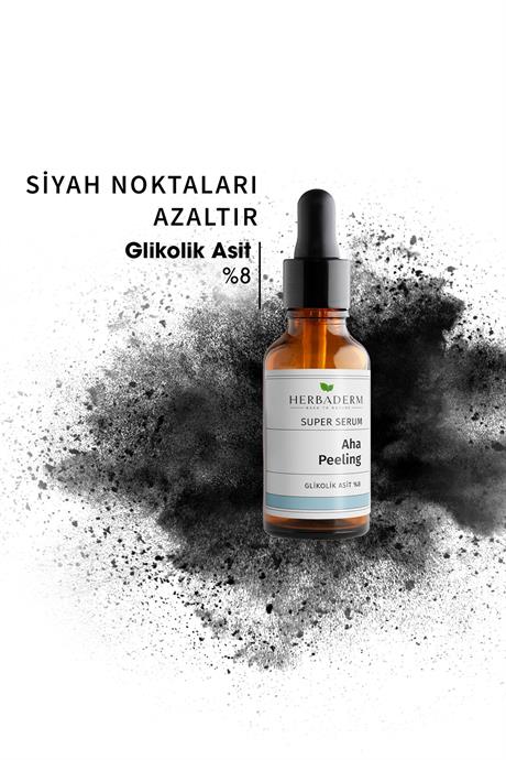Herbaderm Superserum Aha Peeling (GLİKOLİK ASİT %8) 30 ML