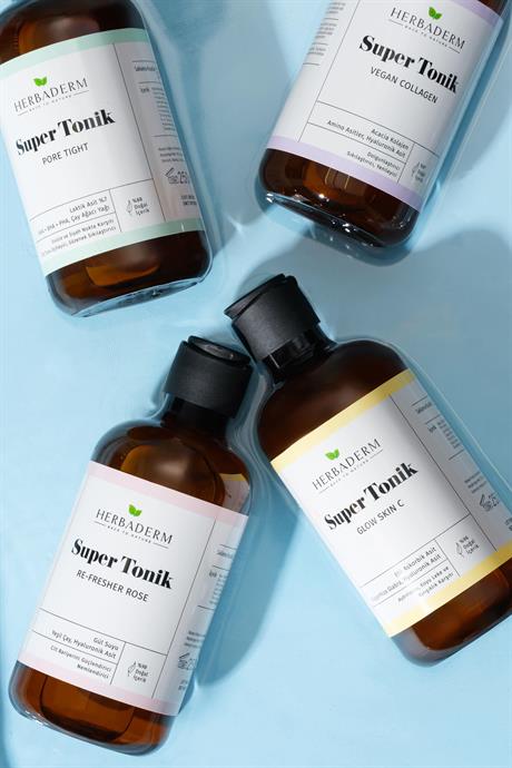 Herbaderm Vegan Collagen Dolgunlaştırıcı Super Tonik