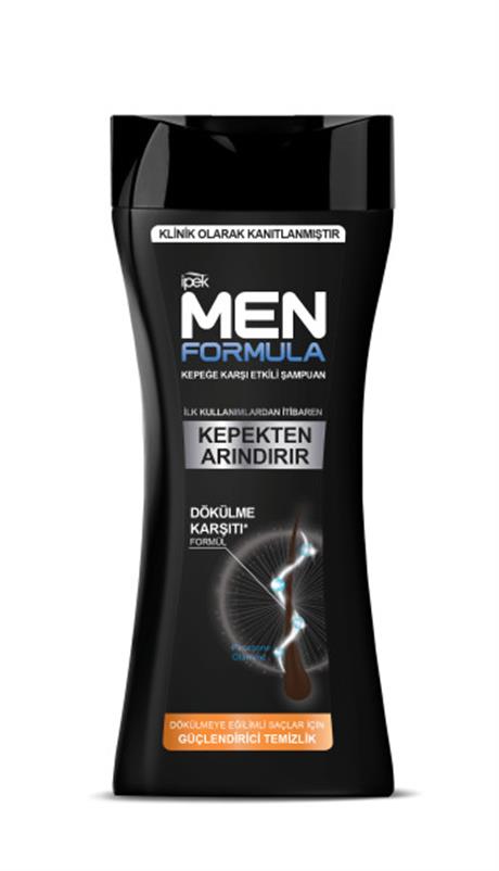 Ipek Men Formula Kepeğe Karşı Etkili Şampuan - Dökülmeye Eğilimli Saçlar