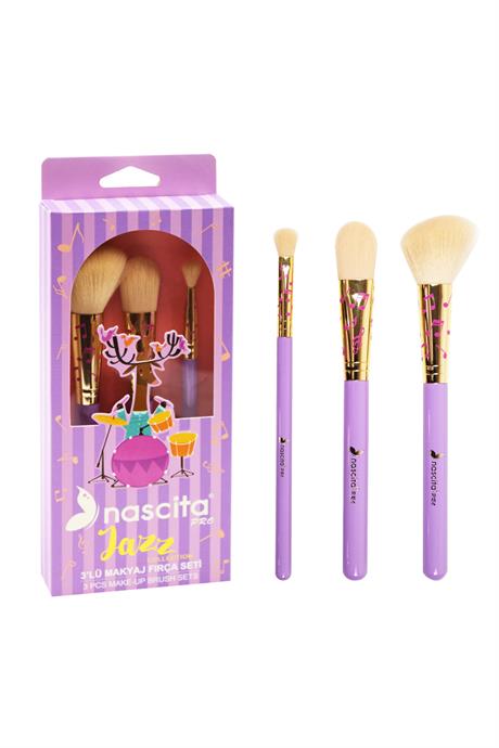 Nascita Jazz 3Lü Makyaj Fırça Seti - 146