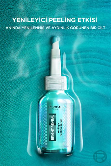 Bright Reveal Koyu Lekelere Karşı Hızlı Etkili Yenileyici Peeling Serum 25% [AHA + BHA + PHA] 25ml