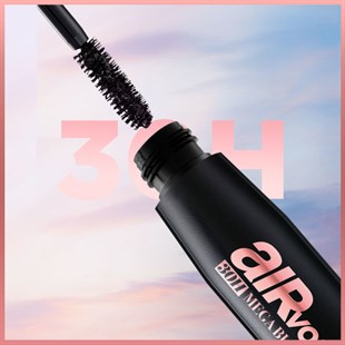 LOréal Paris Air Mega Black Maskara - 30 Saate Kadar Kalıcı - Ekstra Siyah