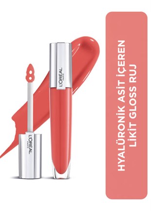 LOréal Paris Brilliant Signature Plump in Gloss Ruj 410 I Inflate