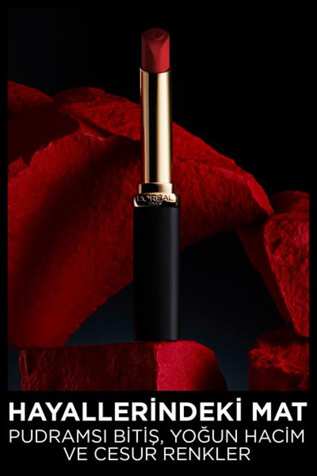LOréal Paris Color Riche Intense Volume Matte Ruj - 346 Rouge Determination