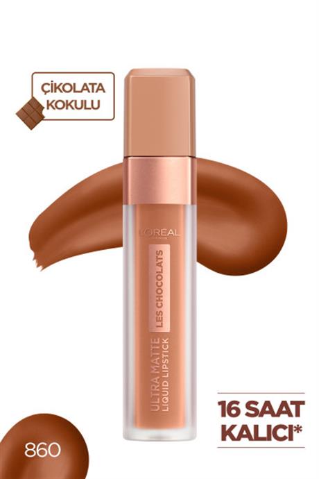 LOréal Paris Les Chocolats Likit Mat Ruj 860 Ginger Bomb
