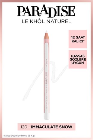 LOréal Paris Paradise Le Khol Göz Kalemi 120 Immaculate Snow