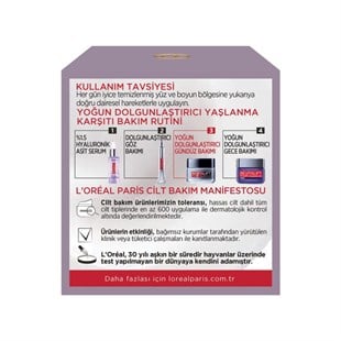 LOréal Paris Revitalift Filler Yoğun Dolgunlaştırıcı Yaşlanma Karşıtı Gündüz Kremi 50ml - Hyaluronik Asit