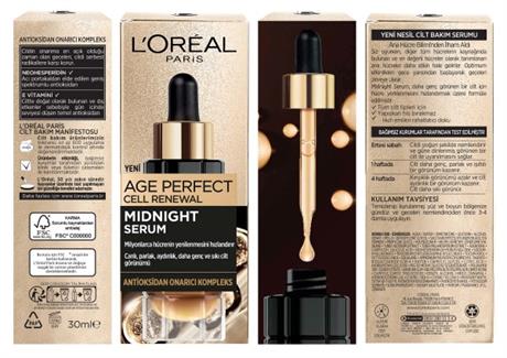 Loreal Midnight Serum Cilt Yenileme & Cilt Görünümü Canlandırma Etkili- 30 ml