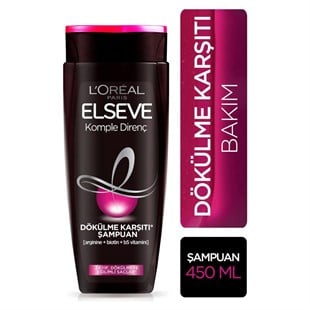 Loreal Paris Elseve Komple Direnç Dökülme Karşıtı Şampuan 450 ml