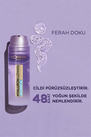 Loreal Paris Hyaluron Uzmanı Nemlendirici Jel 50ml