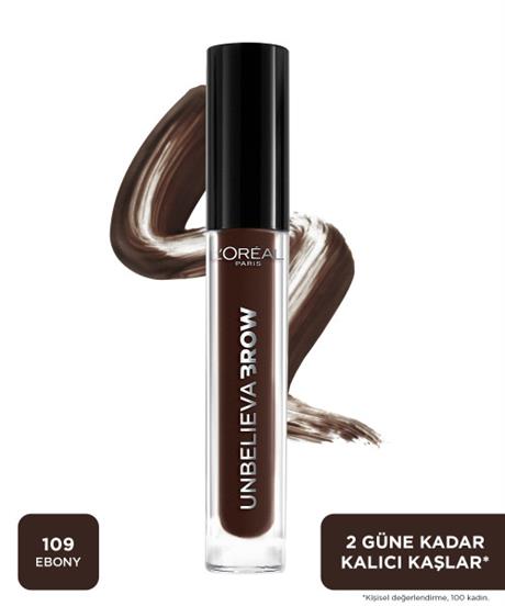 LOréal Paris Unbelieva Brow Uzun Süre Kalıcı Kaş Jeli - 109 Ebony