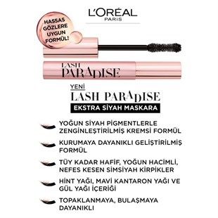 Loreal Paris Lash Paradise Intense Black Ekstra Siyah Maskara