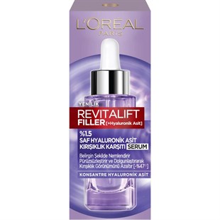 Loreal Paris Revitalift Filler %1.5 Saf Hyaluronik Asit Kırışıklık Karşıtı Serum- 30 ML