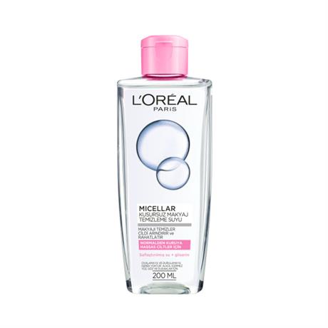 LOréal Paris Micellar Makyaj Temizleme Suyu 200ml - Normalden Kuruya