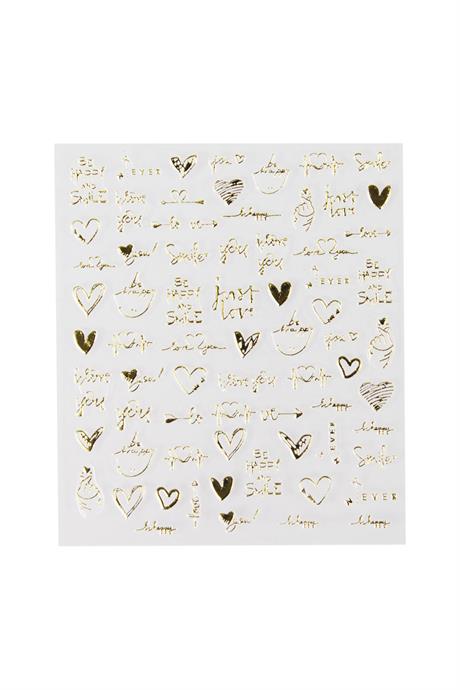 Nascita Love Tırnak Stickerı - 07