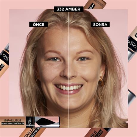 LOréal Paris Infaillible Tüm Yüze Uygulanabilir Kapatıcı 338 Honey