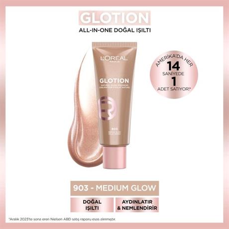 LOréal Paris Glotion All-In-One Doğal Işıltı 903 - Medium Glow