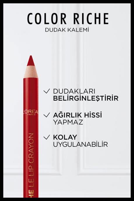 LOréal Paris Color Riche Dudak Kalemi - 300 Le Rouge Paris