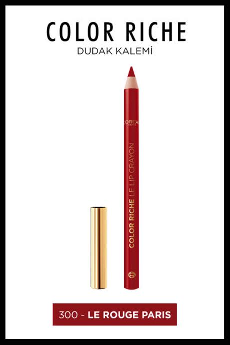 LOréal Paris Color Riche Dudak Kalemi - 300 Le Rouge Paris