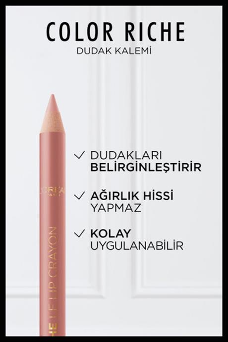 LOréal Paris Color Riche Dudak Kalemi - 601 Worth It