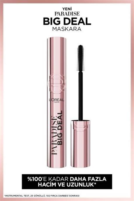 LOréal Paris Paradise Big Deal Maskara - Siyah