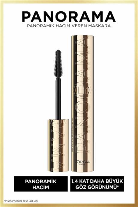 Loreal Paris Panorama Hacim Veren Maskara Siyah