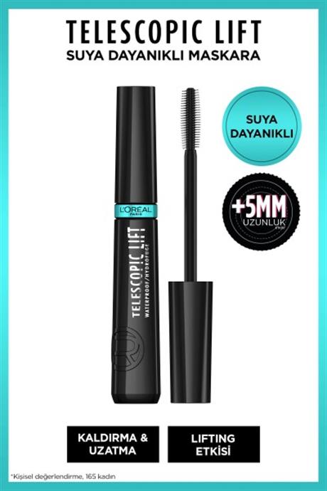 LOréal Paris Telescopic Lift Suya Dayanıklı Maskara