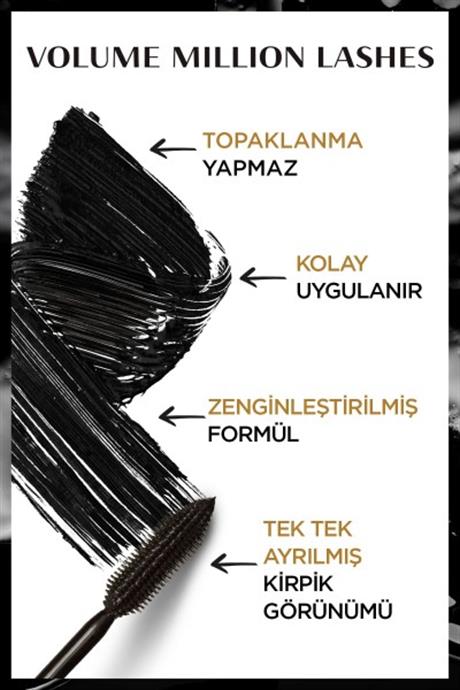  Loreal Paris Volume Million Lashes Extra Black Maskara