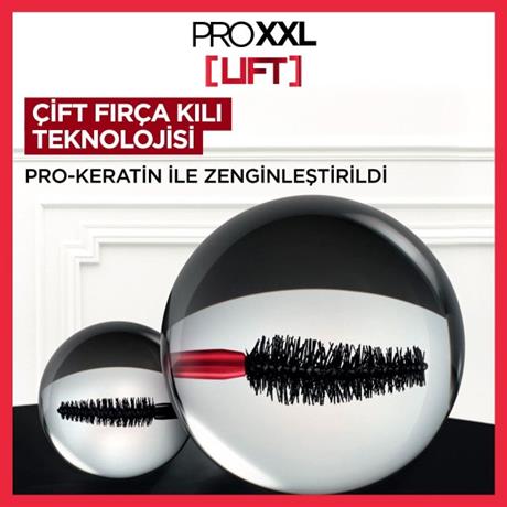 LOréal Paris Pro XXL Lift Çift Taraflı Maskara - Kirpik Lifting Etkisi