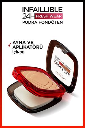 LOréal Paris Infaillible 24H Fresh Wear Pudra Fondöten 120 Vanilla