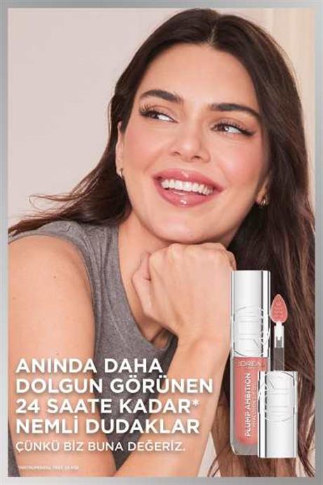 LOréal Paris Plump Ambition Hyaluron Lip Oil Besleyici ve Nemlendirici Dudak Parlatıcısı - 380 Rouge In Love