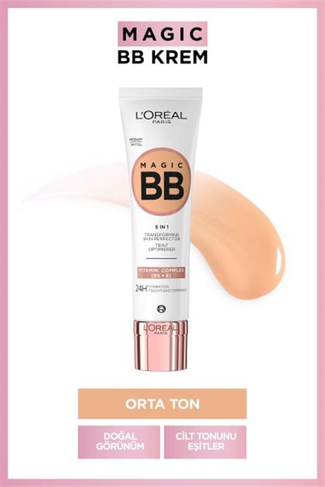 LOréal Paris Magic BB Renkli Nemlendirici Krem - Medium