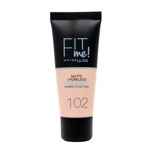Maybelline New York Fit Me Matte Fondöten - 102 Fair Ivory