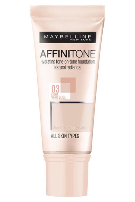 Maybelline New York Affinitone Fondöten - 03 Light Sandbeige