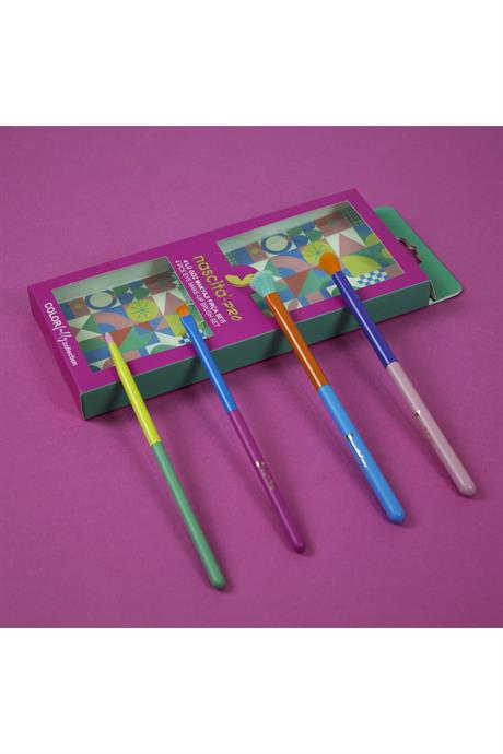 Nascita ColorFully Collection 4lü Göz Makyaj Fırça Seti - 133