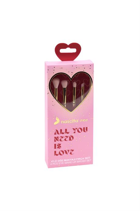 Nascita Love 4lü Göz Makyajı Fırça Seti - 114