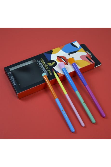 Nascita Secret Beauty 4 lü Göz Makyaj Fırça Seti - 134